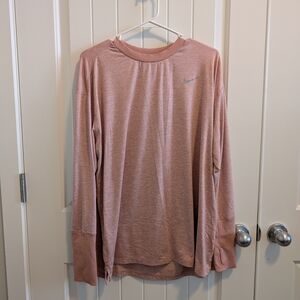 Nike Pink Long Sleeve Shirt